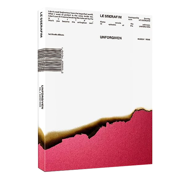 LE SSERAFIM 1st Studio Album - UNFORGIVEN - CD. Shop now online in uae